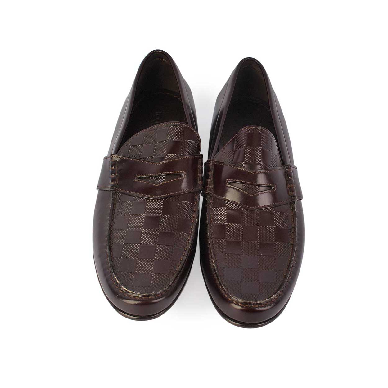 Louis Vuitton Graduation Loafers Brown - S: 42 (8) - NEW - Luxity