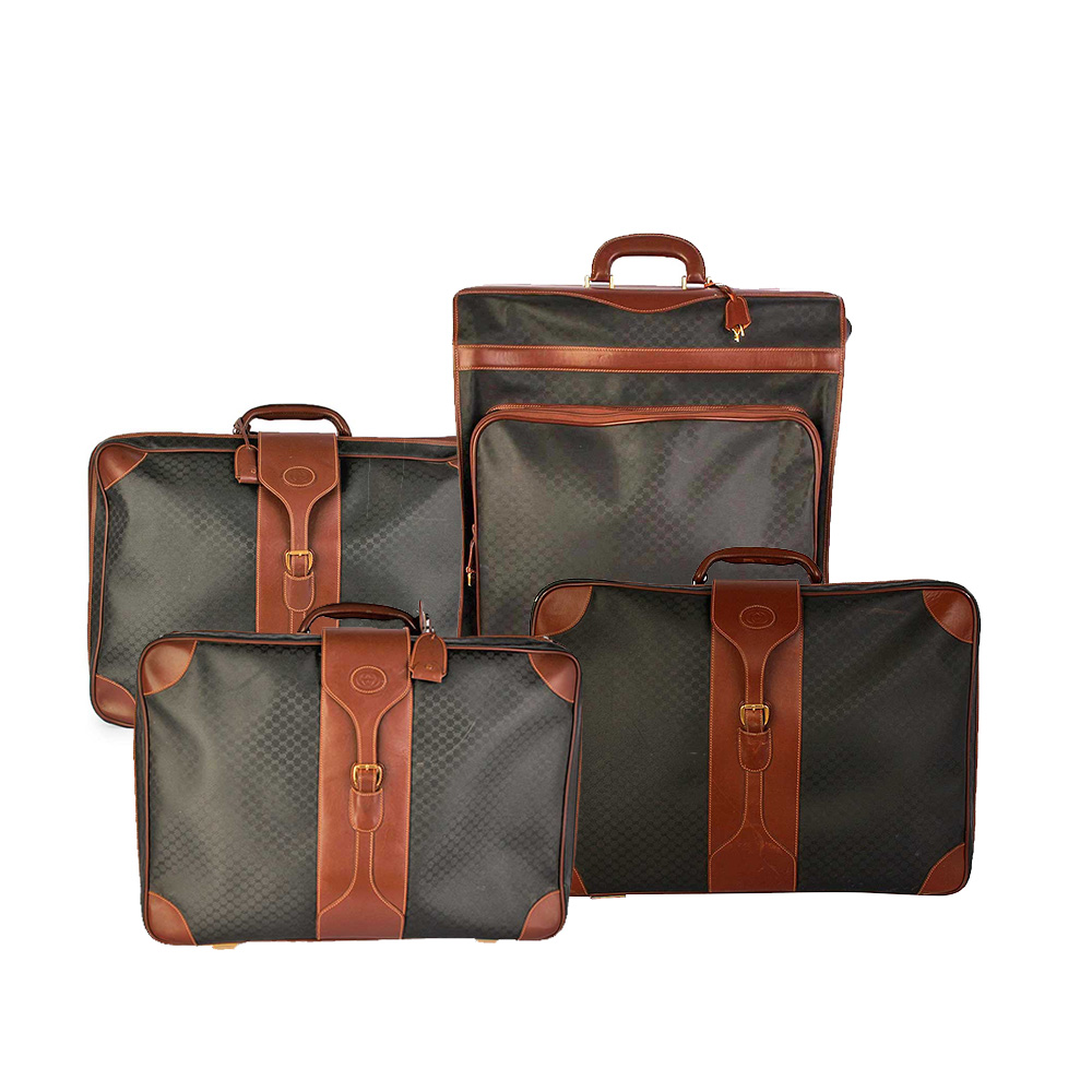 GUCCI Vintage GG 4 Piece Luggage Set | Luxity